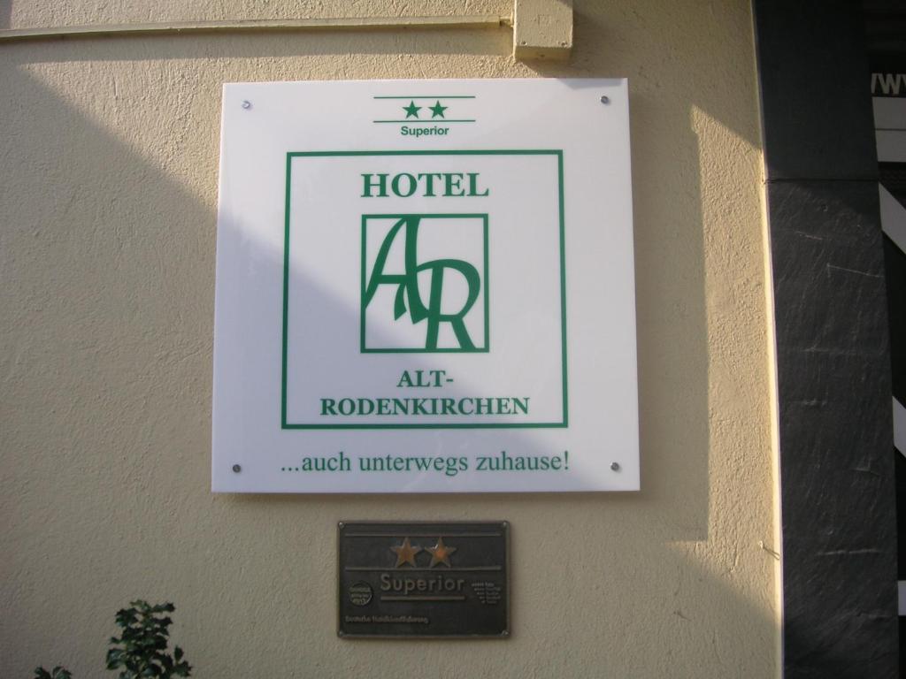 Hotel Alt-Rodenkirchen Köln Exteriör bild